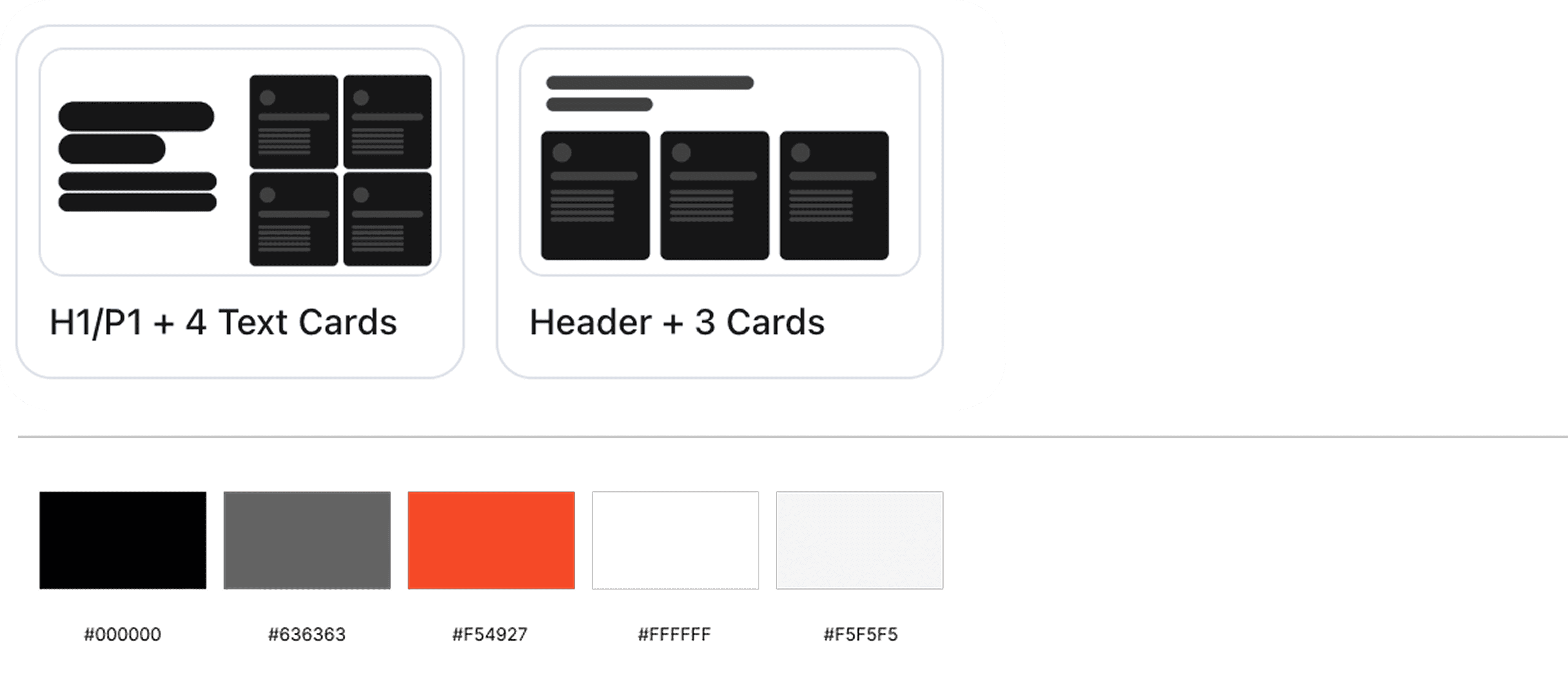 Smart layout and color palette system